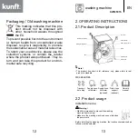 Предварительный просмотр 7 страницы Kunft KWM5315 Instruction Manual