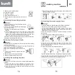 Предварительный просмотр 8 страницы Kunft KWM5315 Instruction Manual