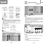 Предварительный просмотр 10 страницы Kunft KWM5315 Instruction Manual