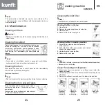 Предварительный просмотр 13 страницы Kunft KWM5315 Instruction Manual