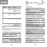 Предварительный просмотр 15 страницы Kunft KWM5315 Instruction Manual