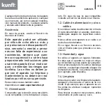 Предварительный просмотр 19 страницы Kunft KWM5315 Instruction Manual