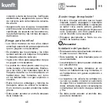 Предварительный просмотр 21 страницы Kunft KWM5315 Instruction Manual