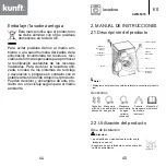 Предварительный просмотр 23 страницы Kunft KWM5315 Instruction Manual