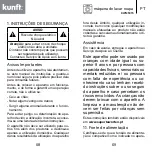 Предварительный просмотр 35 страницы Kunft KWM5315 Instruction Manual