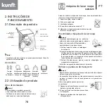 Предварительный просмотр 40 страницы Kunft KWM5315 Instruction Manual