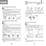 Предварительный просмотр 41 страницы Kunft KWM5315 Instruction Manual