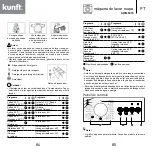 Предварительный просмотр 43 страницы Kunft KWM5315 Instruction Manual