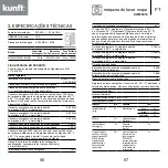 Предварительный просмотр 49 страницы Kunft KWM5315 Instruction Manual