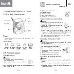 Предварительный просмотр 7 страницы Kunft KWM5316 Instruction Manual