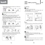 Предварительный просмотр 8 страницы Kunft KWM5316 Instruction Manual