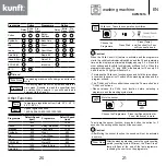 Предварительный просмотр 11 страницы Kunft KWM5316 Instruction Manual