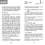 Предварительный просмотр 19 страницы Kunft KWM5316 Instruction Manual