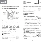 Предварительный просмотр 23 страницы Kunft KWM5316 Instruction Manual