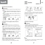 Предварительный просмотр 24 страницы Kunft KWM5316 Instruction Manual