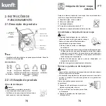 Предварительный просмотр 40 страницы Kunft KWM5316 Instruction Manual