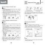 Предварительный просмотр 41 страницы Kunft KWM5316 Instruction Manual