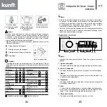 Предварительный просмотр 43 страницы Kunft KWM5316 Instruction Manual