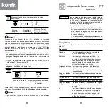 Предварительный просмотр 45 страницы Kunft KWM5316 Instruction Manual