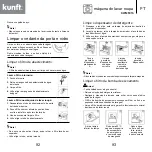 Предварительный просмотр 47 страницы Kunft KWM5316 Instruction Manual