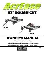 Preview for 1 page of Kunz AcrEase MR55B-19HP Owner'S Manual