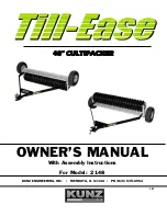 Kunz Till-Ease 2148 Owner'S Manual With Assembly Instructions preview