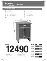 kupper 12490 Assembly Instructions Manual предпросмотр