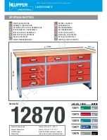 kupper 12870 Assembly Instruction Manual preview