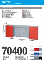 Preview for 1 page of kupper 70400 Assembly Instructions Manual