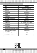 Preview for 2 page of Kuppersberg 5938 Technical Passport