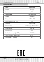 Preview for 2 page of Kuppersberg 5954 Technical Passport