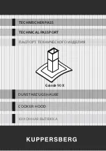 Preview for 1 page of Kuppersberg 6138 Technical Passport