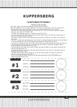 Предварительный просмотр 85 страницы Kuppersberg 6488 Technical Passport