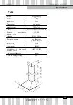 Предварительный просмотр 27 страницы Kuppersberg ANABEL Technical Passport