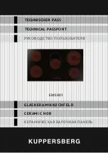 Preview for 1 page of Kuppersberg EMS 901 Technical Passport