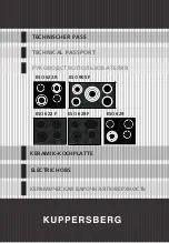 Preview for 1 page of Kuppersberg ESO 622 F Technical Passport