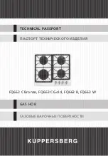 Kuppersberg FQ663 B Technical Passport preview