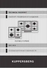 Предварительный просмотр 1 страницы Kuppersberg FV6TGRZ Technical Passport