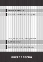 Preview for 1 page of Kuppersberg HFZ 690 Technical Passport