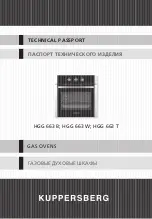 Kuppersberg HGG 663 B Technical Passport preview