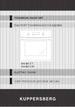 Kuppersberg HH 6612 T Technical Passport предпросмотр