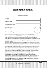 Preview for 75 page of Kuppersberg HMW 615 Technical Passport