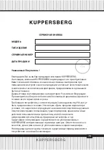 Preview for 79 page of Kuppersberg HMW 635 Technical Passport