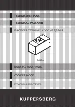 Preview for 1 page of Kuppersberg IBOX 60 Technical Passport