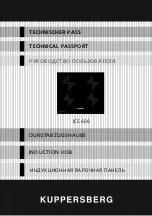 Kuppersberg ICS 606 Technical Passport preview