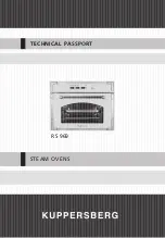 Preview for 1 page of Kuppersberg RS 969 Technical Passport