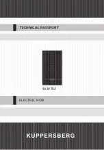 Предварительный просмотр 1 страницы Kuppersberg SA3VT02 Technical Passport