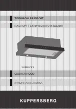 Preview for 1 page of Kuppersberg SLIMLUX S Technical Passport