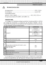 Preview for 23 page of Kuppersberg SR 669 B Technical Passport