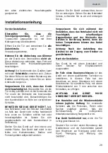 Preview for 29 page of Kuppersbusch CMK6120 Instructions For Use And Installation